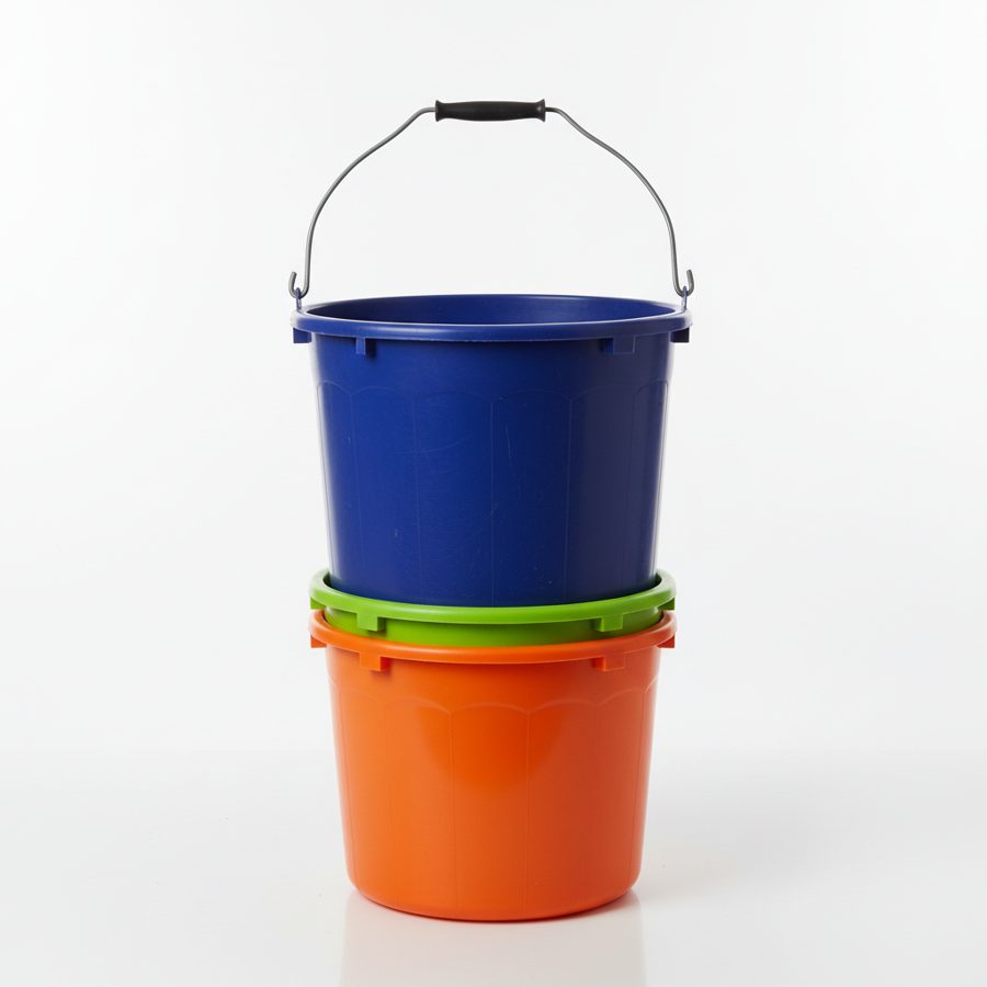 Plastic Buckets Set