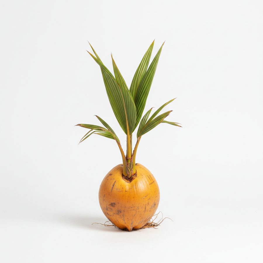 Dwarf Yellow Coconut Seedling